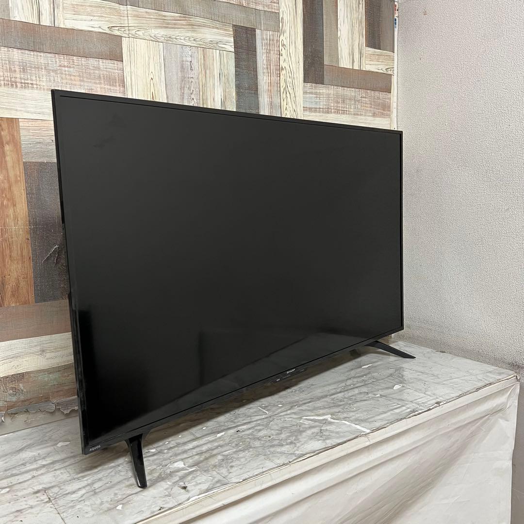 全国送料込❣️シャープ50型4Kチューナー内蔵液晶テレビWチューナー外付録画可