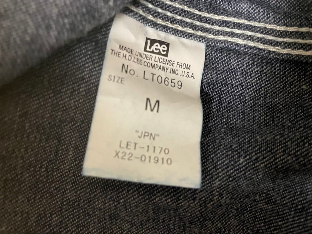 【美品】Lee ダークデニム カバーオール