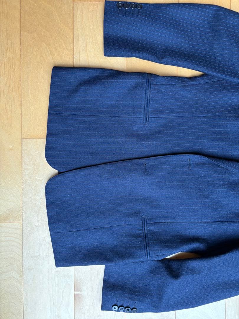 batak hose cut ネイビー　ピンストライプスーツ