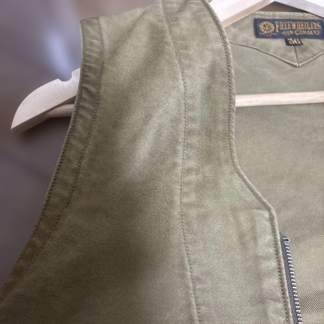 フリーホイーラーズSPEED ENGINEER SLEEVELESS COAT