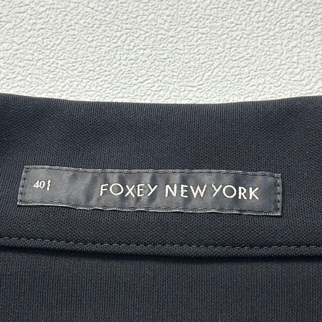 エ*号様 フォクシー　ジャケット　FOXEY テーラードジャケット　ブラック　4