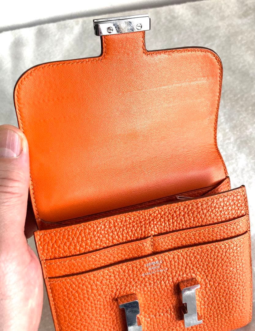 エルメス コンスタンスコンパクトウォレット X刻印 2016年 折り財布