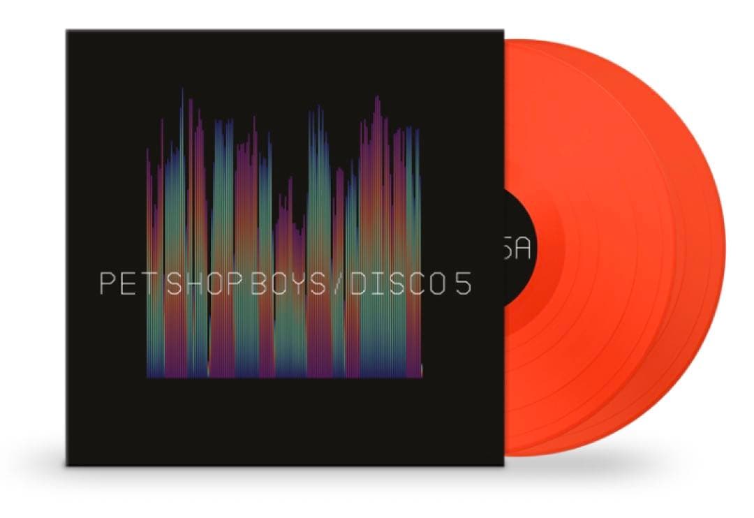 新品 pet shop boys disco5 カラー2LPレコード