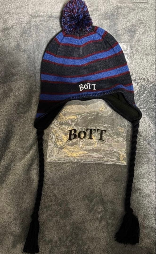 C*木様 BoTT Tassel Pom Beanie Navy ボット ビーニ
