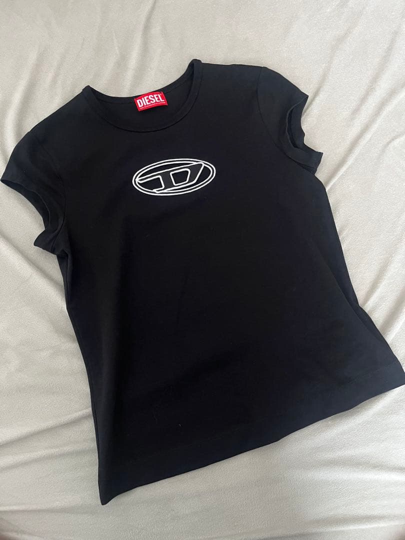 DIESEL ブラック 半袖Tシャツ