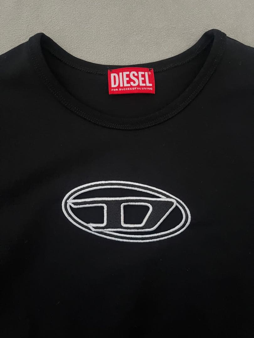 DIESEL ブラック 半袖Tシャツ