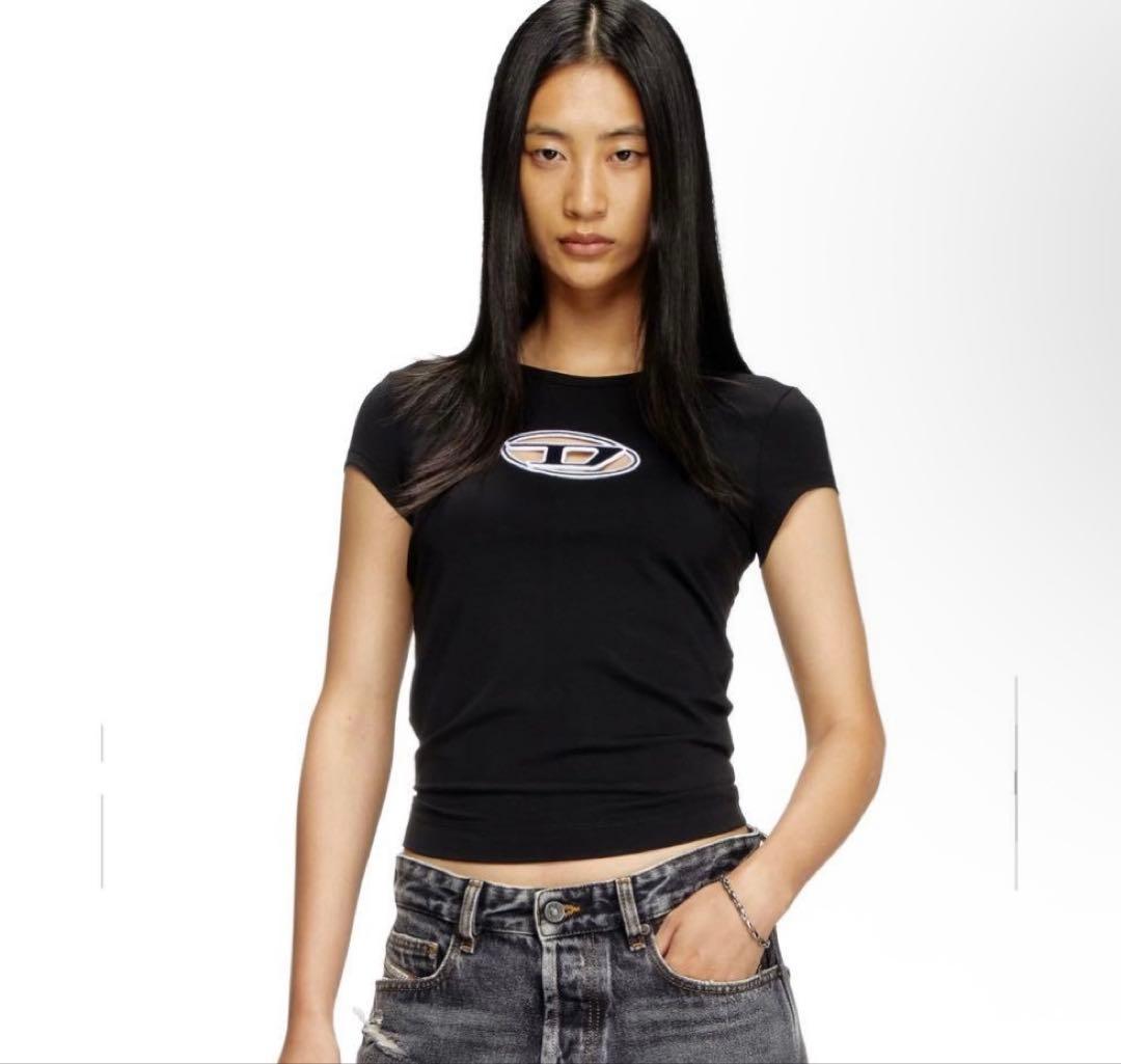 DIESEL ブラック 半袖Tシャツ