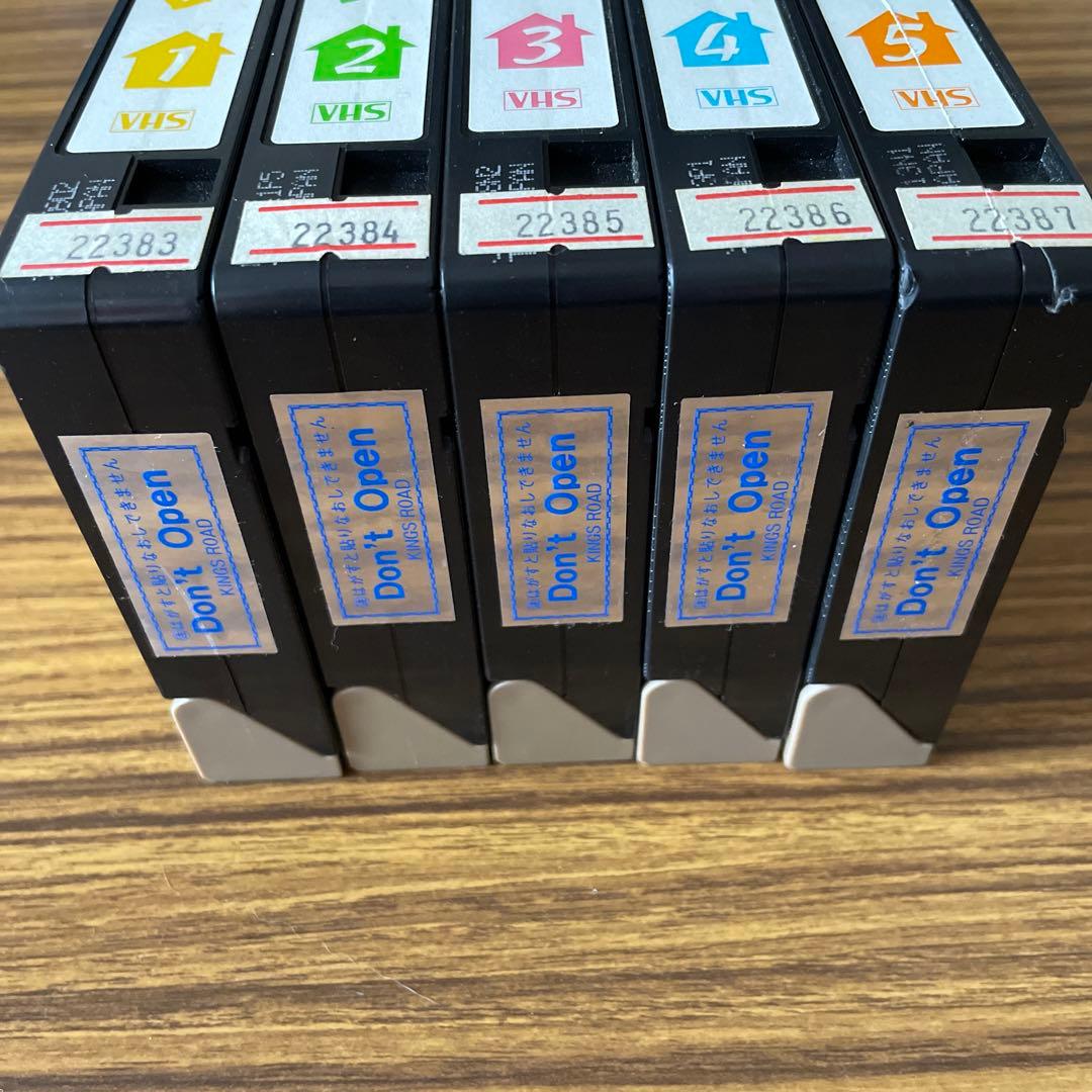 【VHS】ママの遺伝子　全5本セット