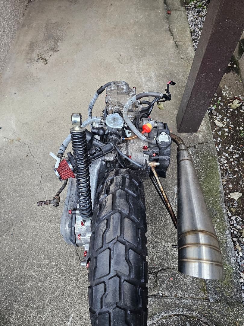 烏賊孔雀斗専用!!ホンダバイトズーマーマフラー
