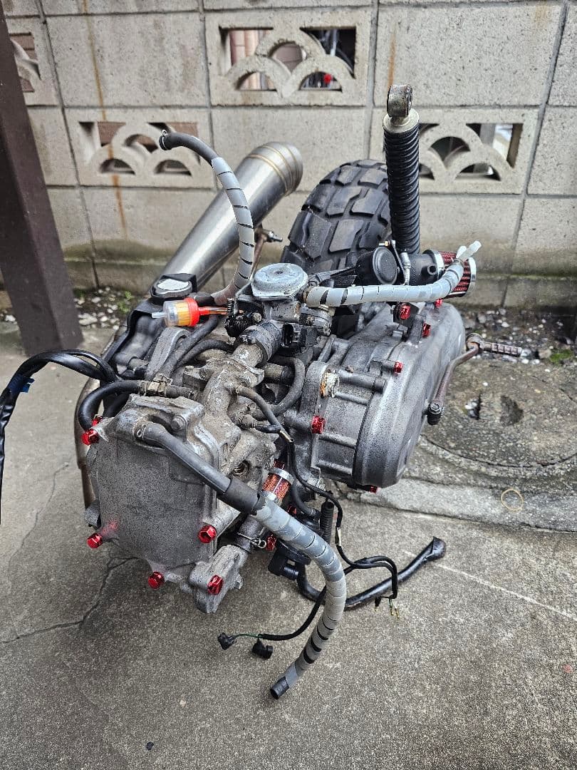 烏賊孔雀斗専用!!ホンダバイトズーマーマフラー