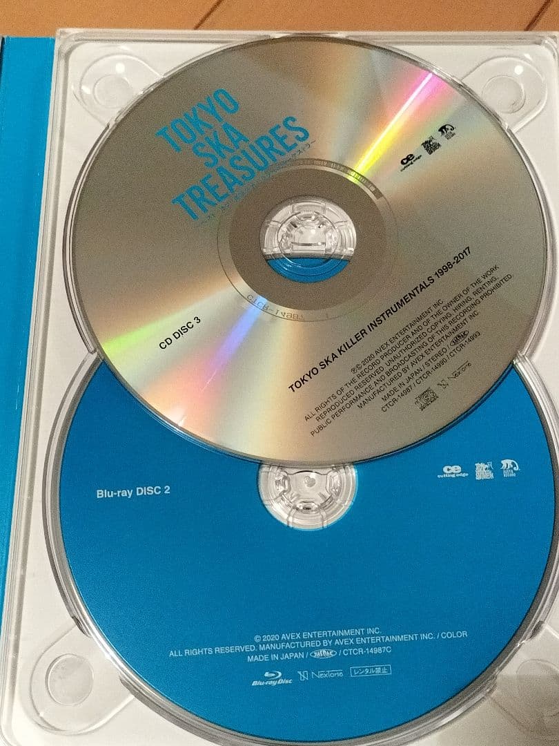 3CD＋2ブルーレイ●TOKYO SKA TREASURES ベストオブスカパラ