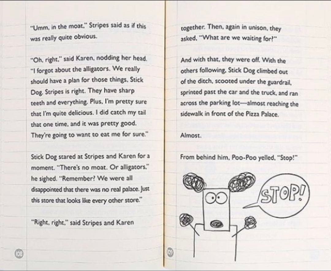 Stick Dog ユーモア子供　英語　小説　洋書 8冊 セット