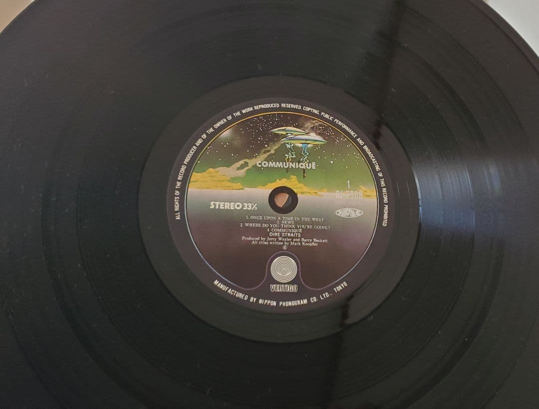 Dire Straits デビューと２作目アルバムの２枚セット レコード