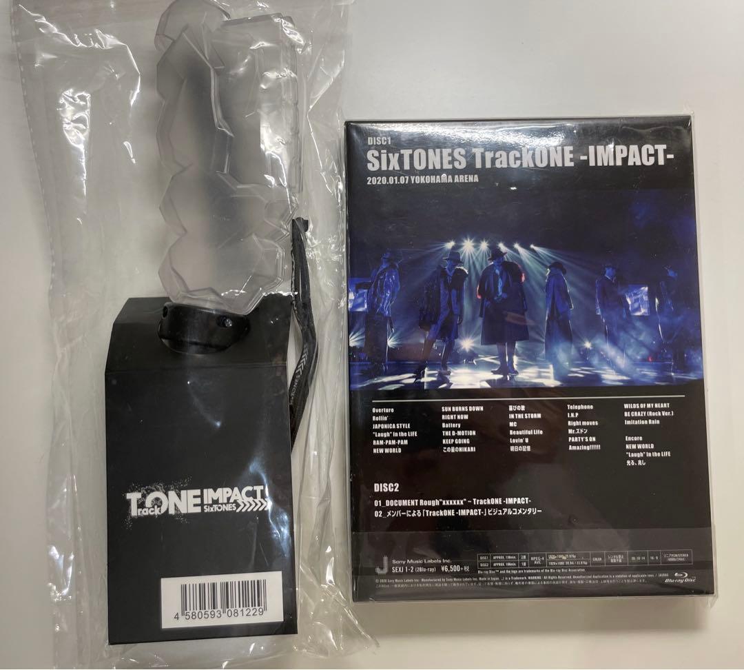新品未開封 SixTONES 初回盤DVD＋公式ペンライト