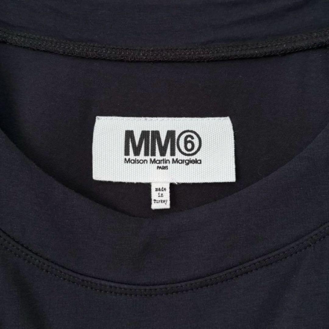 MM6 エムエムシックス レイヤードデザインワンピース ミニドレス Sサイズ