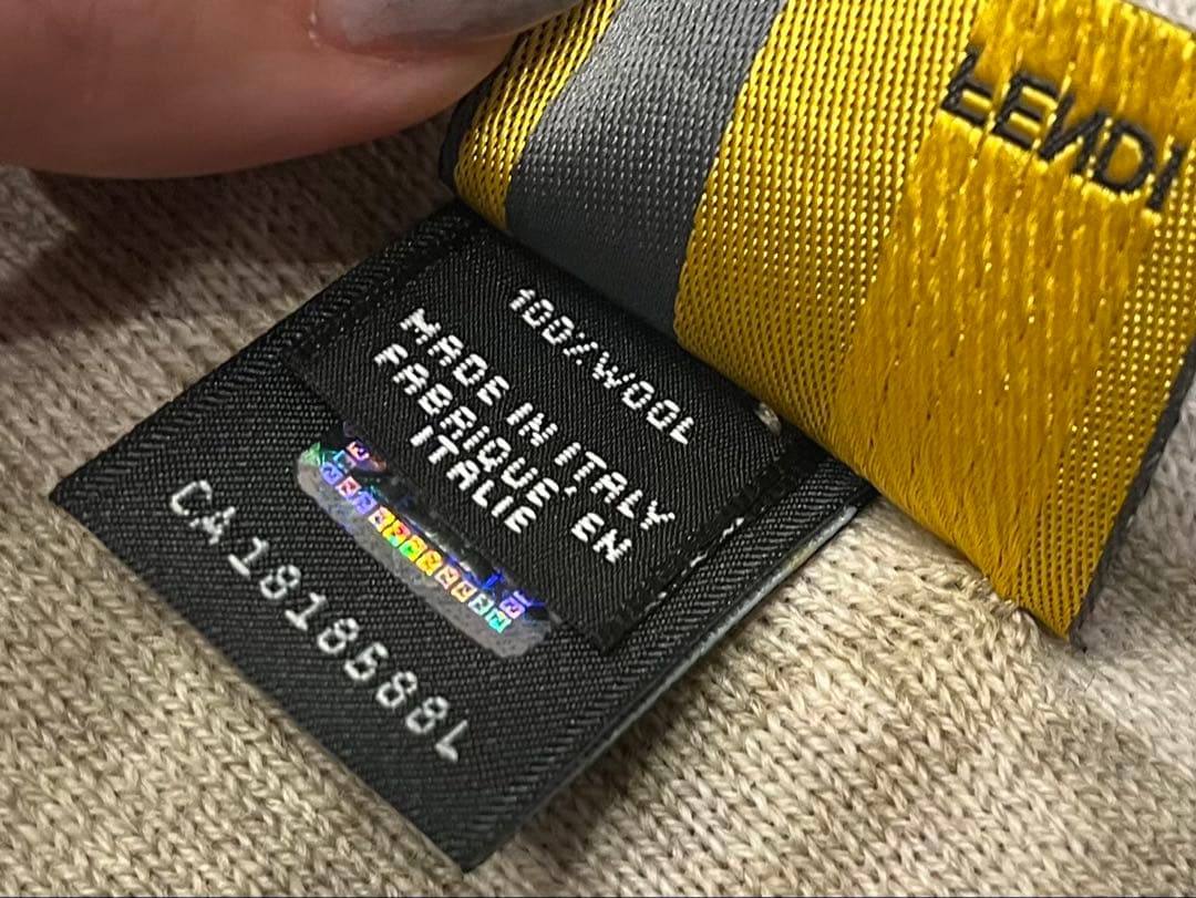 FENDI マフラー ウール