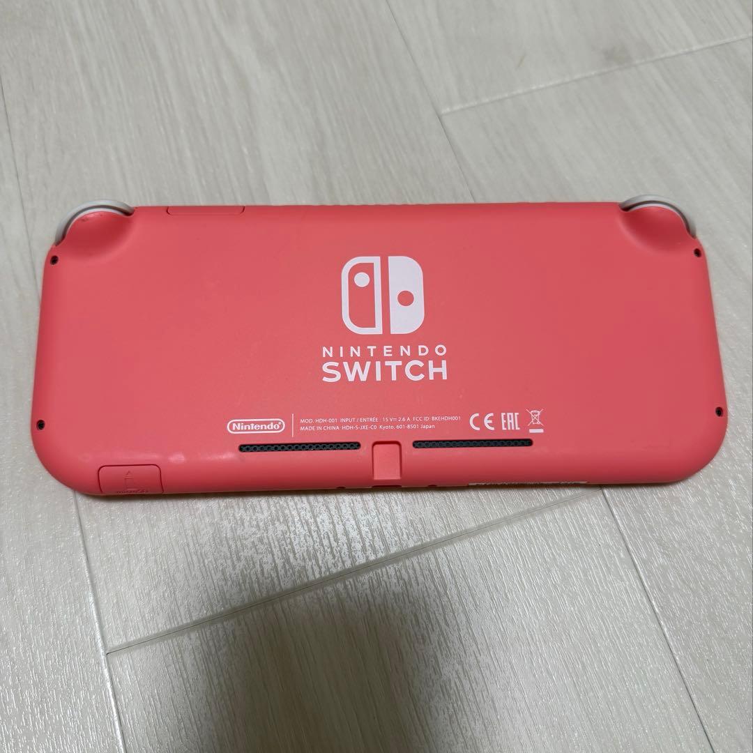 Nintendo Switch Lite コーラル 本体+充電器 箱付き