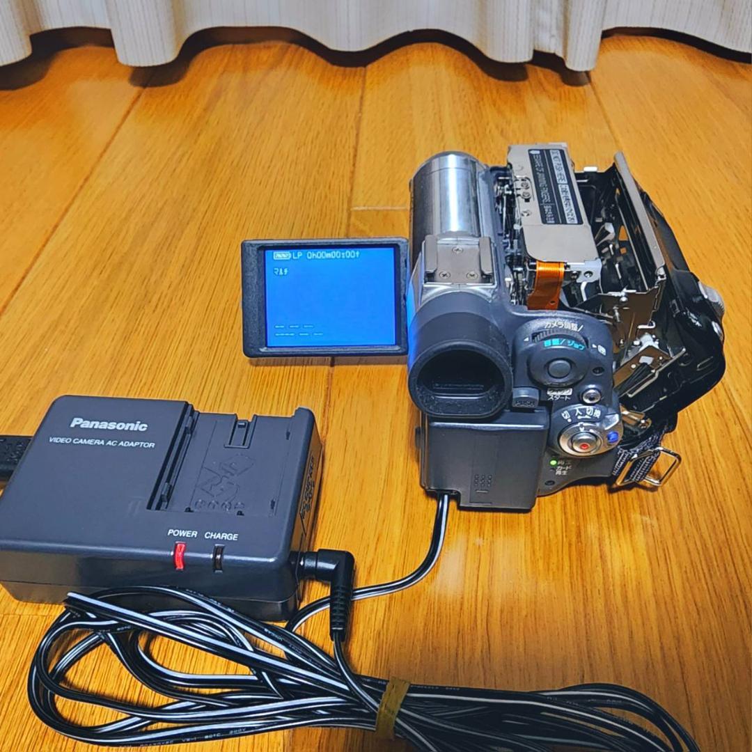 【動作確認済】希少 高画質 Panasonic MiniDV ビデオカメラ 箱付