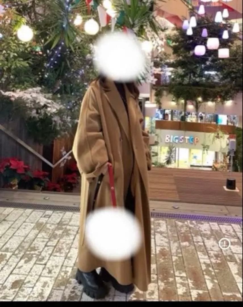 【値下げしました】ルシェルブルー　ロングコート　36