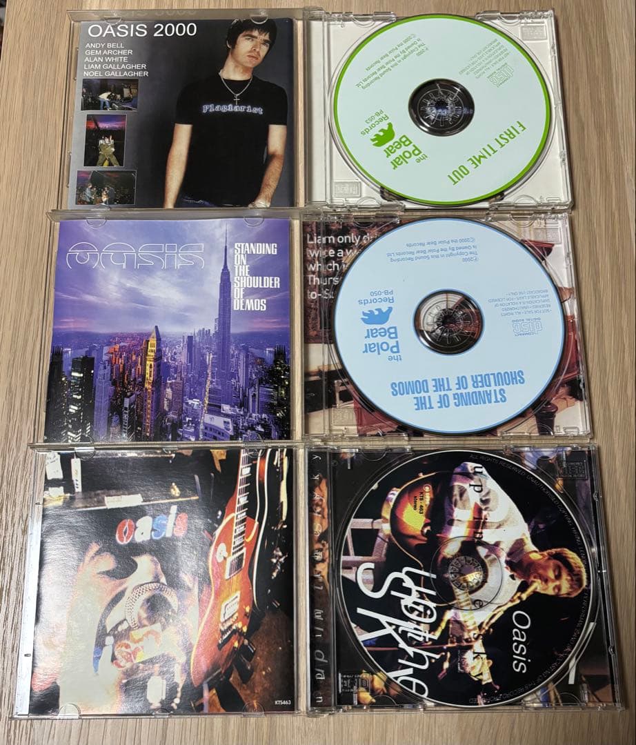 Oasis CD ブート盤　ブートレグ　セット　オアシス　ライヴ　live