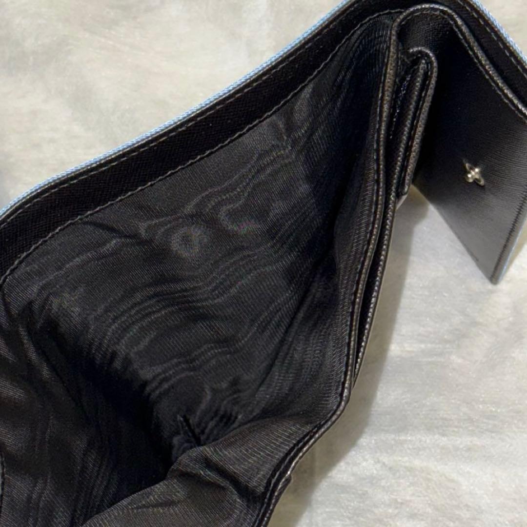 新品未使用✨　PRADA M510　TESSUTO　三つ折り財布　三角ロゴ