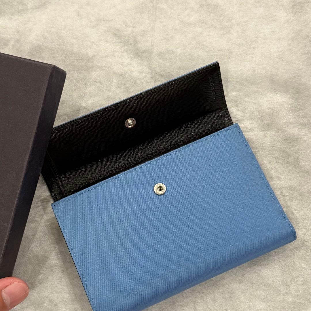新品未使用✨　PRADA M510　TESSUTO　三つ折り財布　三角ロゴ