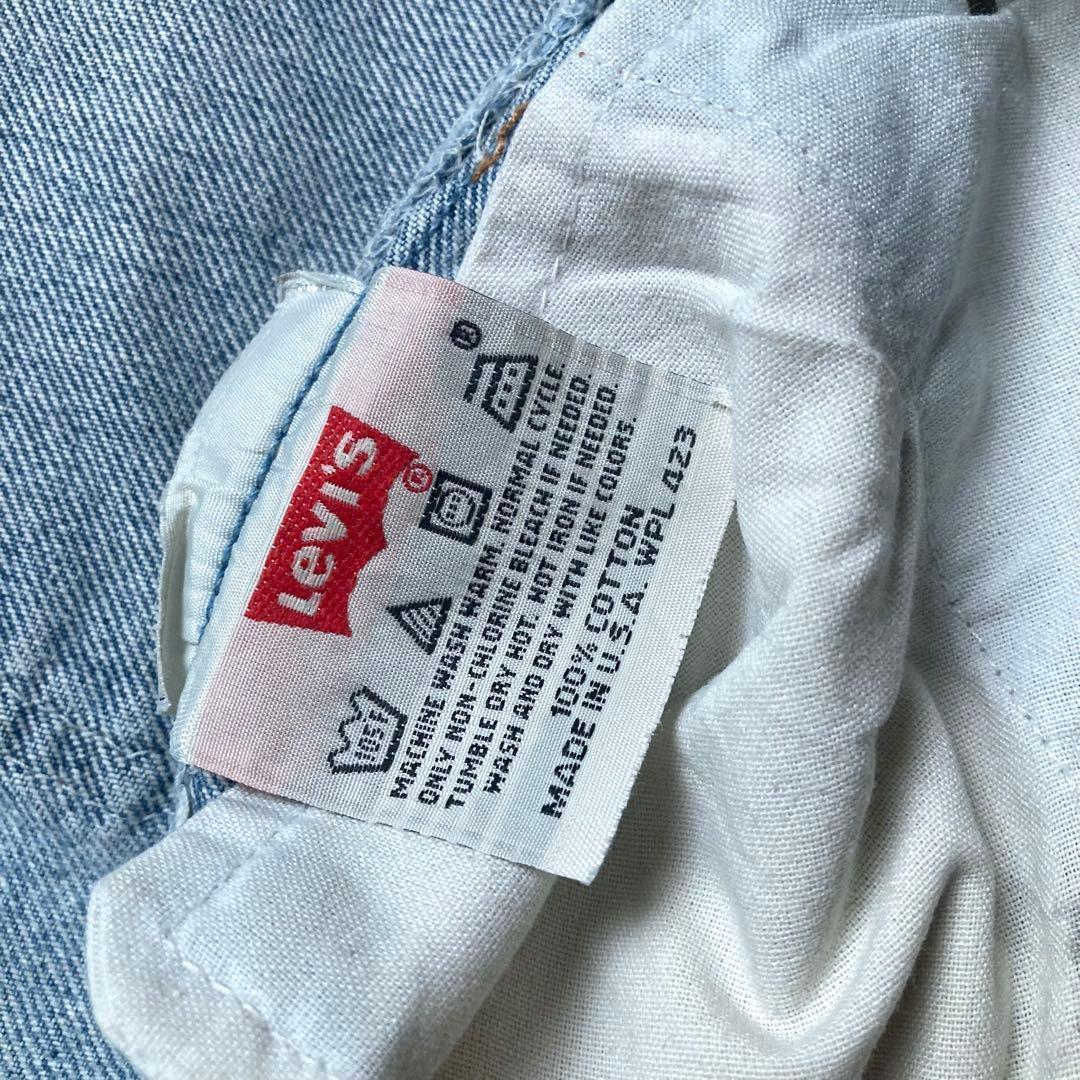 90s USA製Levis501 ワイドストレートデニム ヴィンテージ W38