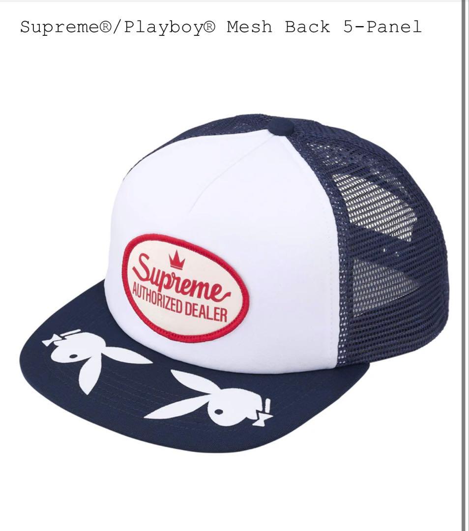 supreme Playboy メッシュキャップ