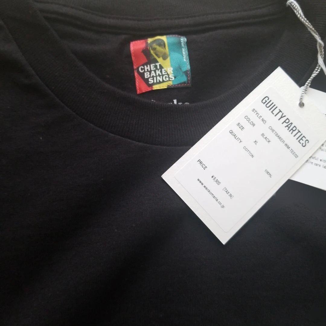 ワコマリア　Chet Baker Sings Tシャツ 黒　XL