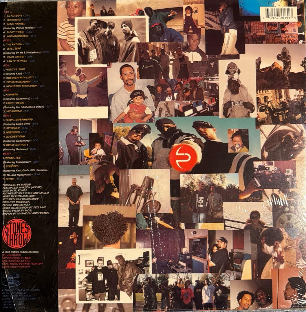 洋楽 Lootpack / Soundpieces: Da Antidote! 3LP