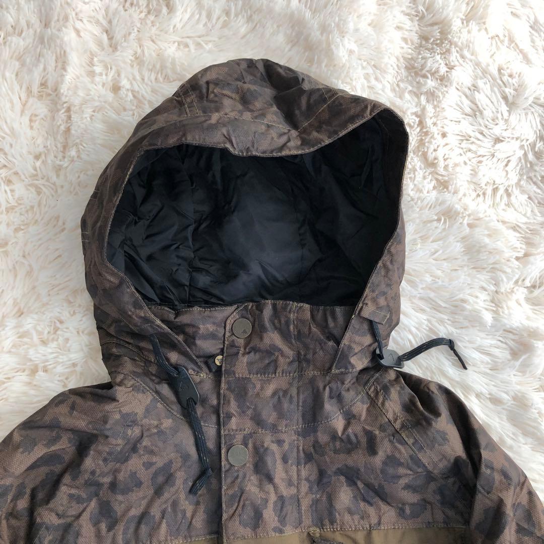 BURTONバートンスノボウェアスノーウェア迷彩オリーブカモフラS