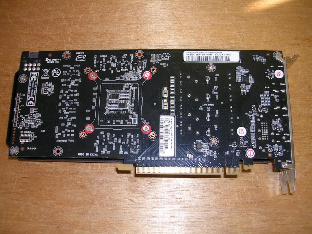 動作確認済】GeForce GTX 1060 3G たぶんPALIT製