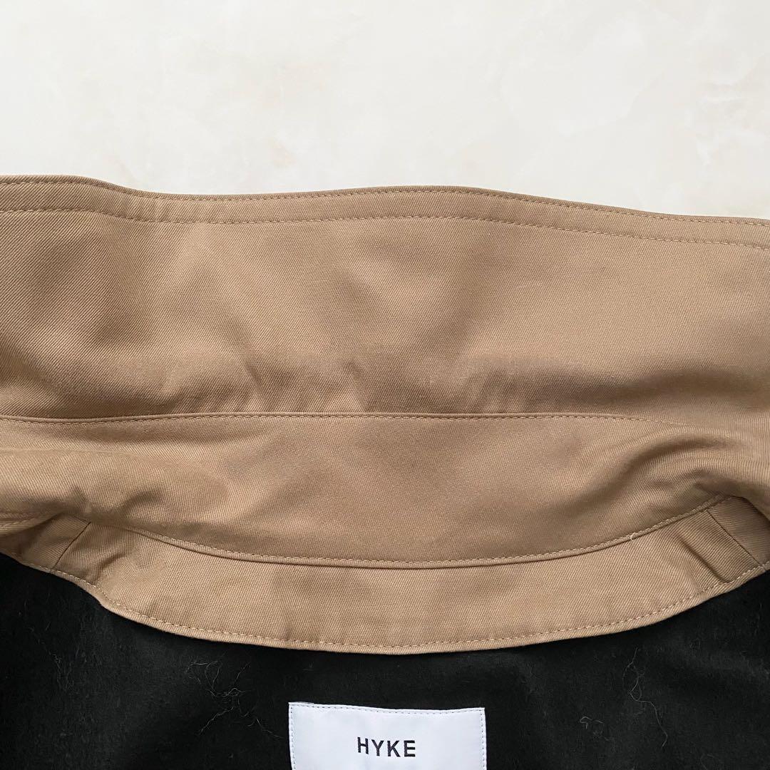 【美品★】HYKE ハイク トレンチコート ベルト　ライナー　ライトアウター　M
