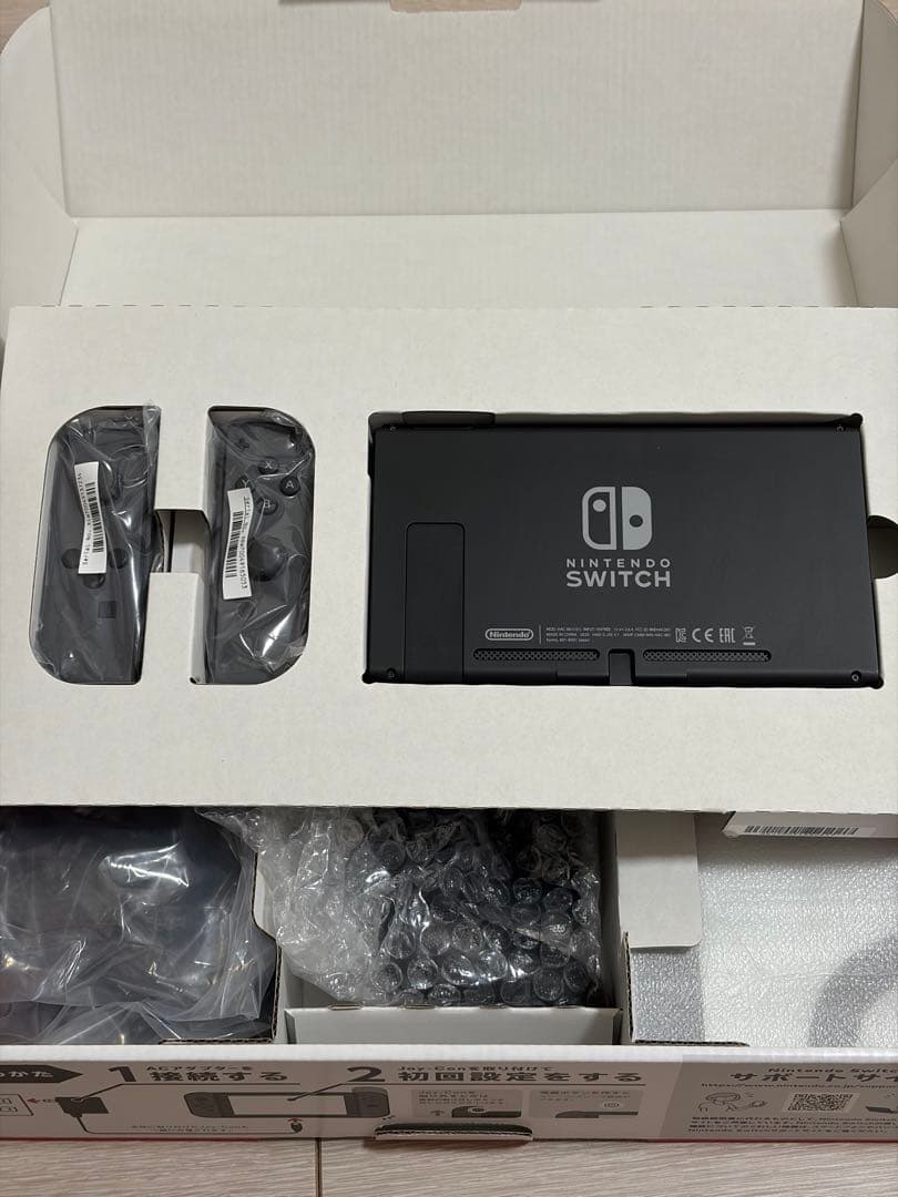Nintendo Switch ニンテンドースイッチ本体　グレー　動作確認済み