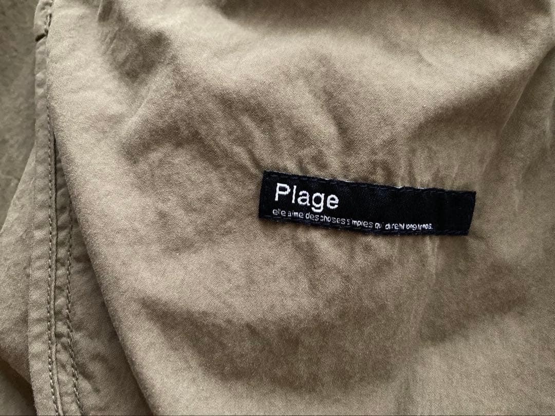 Plage アーミーコート 36 ／ オーバーシルエット 状態良好。