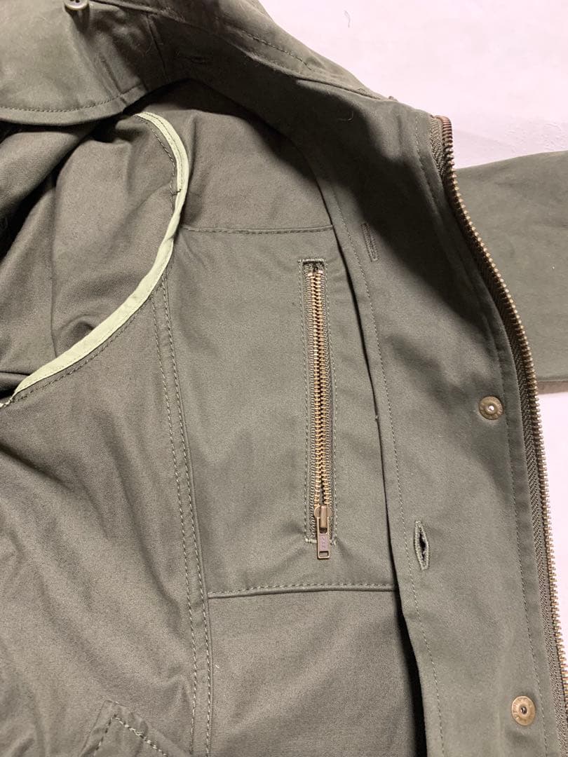 新品UNITED ARROWS ミリタリー モッズ コート ファー付き