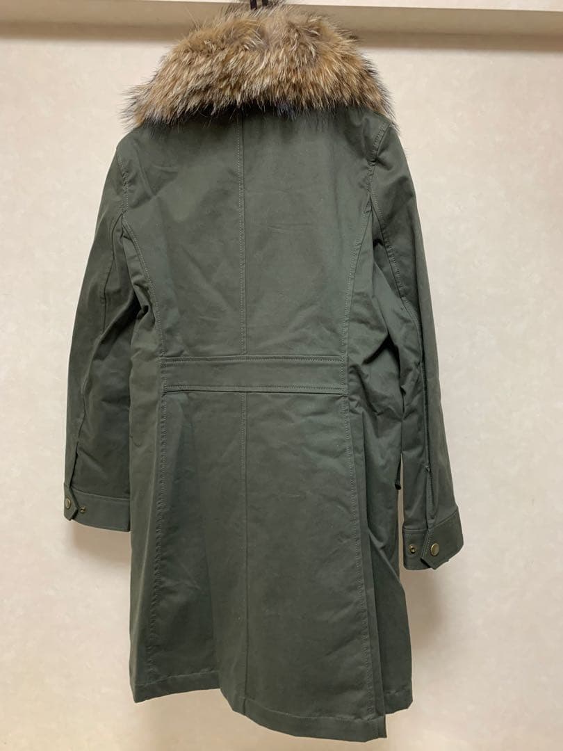 新品UNITED ARROWS ミリタリー モッズ コート ファー付き