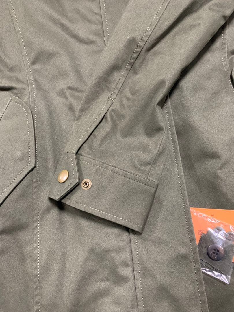 新品UNITED ARROWS ミリタリー モッズ コート ファー付き
