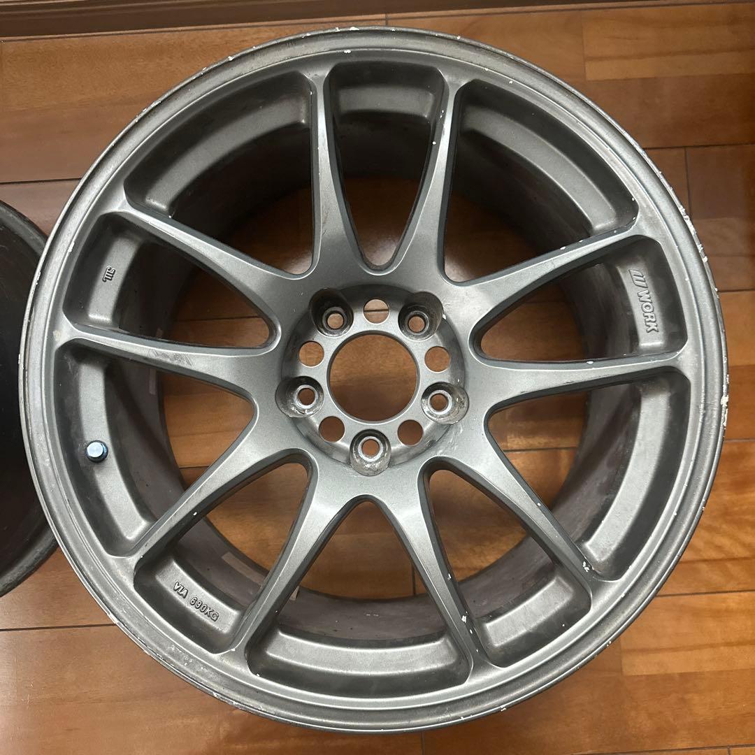 WORK EMOTION CR Kai 17×9J+17 PCD114.3 5H