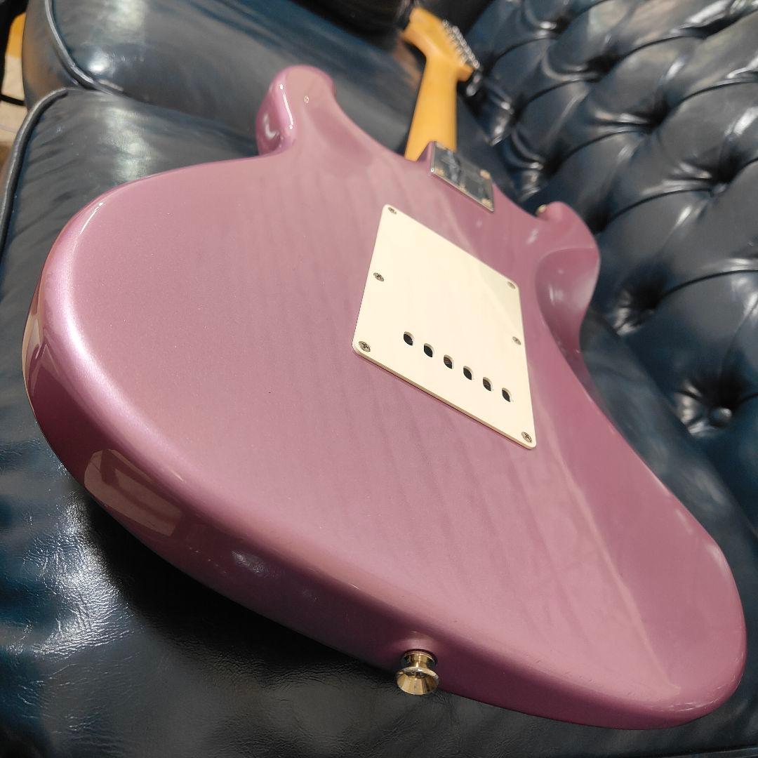 【美品】Squier Fenderストラト バーガンディミスト レアカラー
