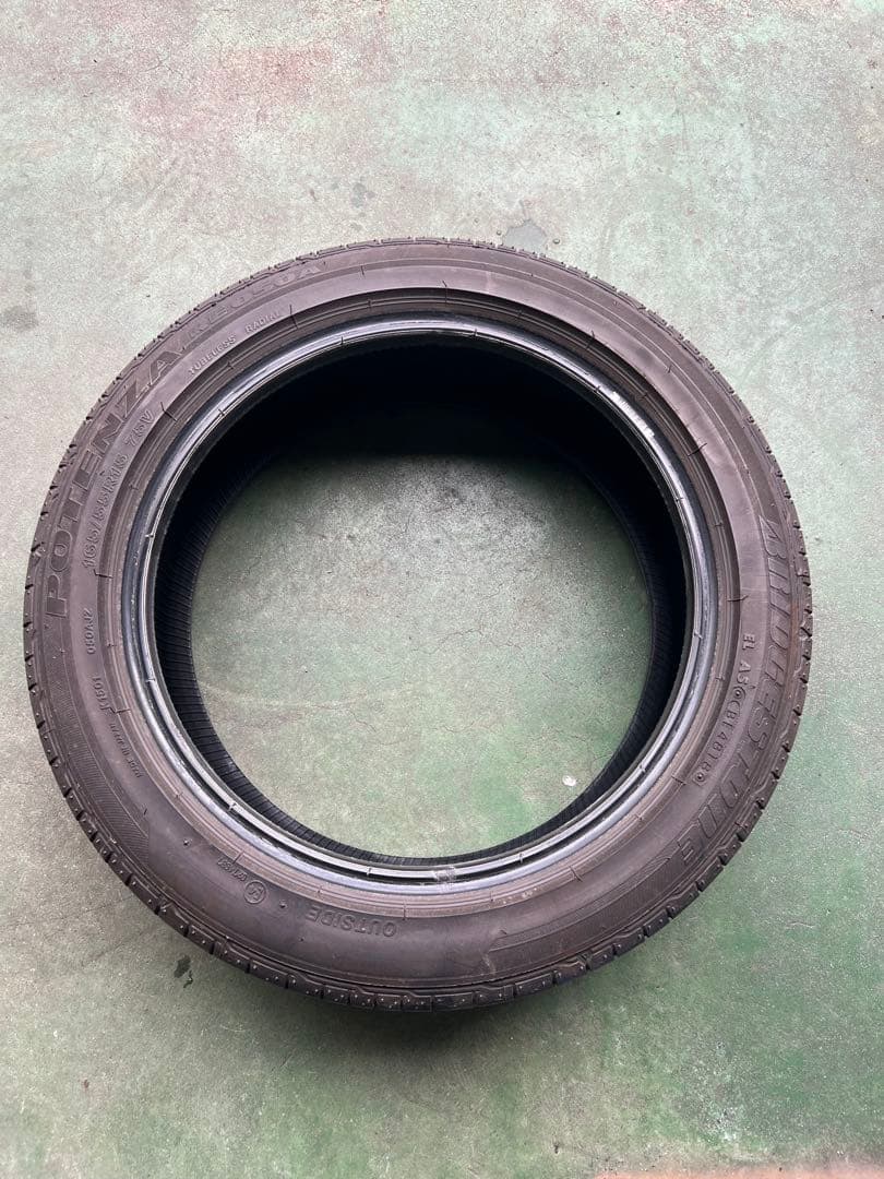 バリ溝 ブリヂストン ポテンザ RE050A 165/55R15 4本セット