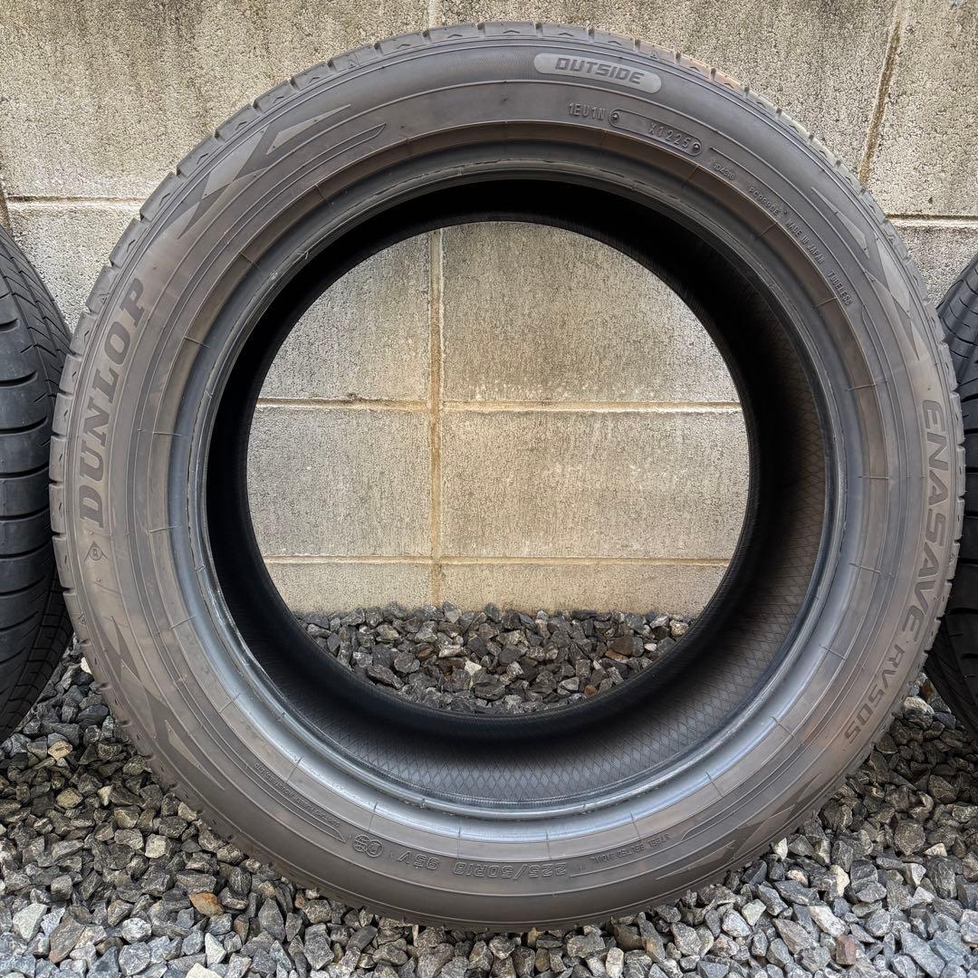 広島 DUNLOP 18インチ 225/50R18 タイヤ RV505