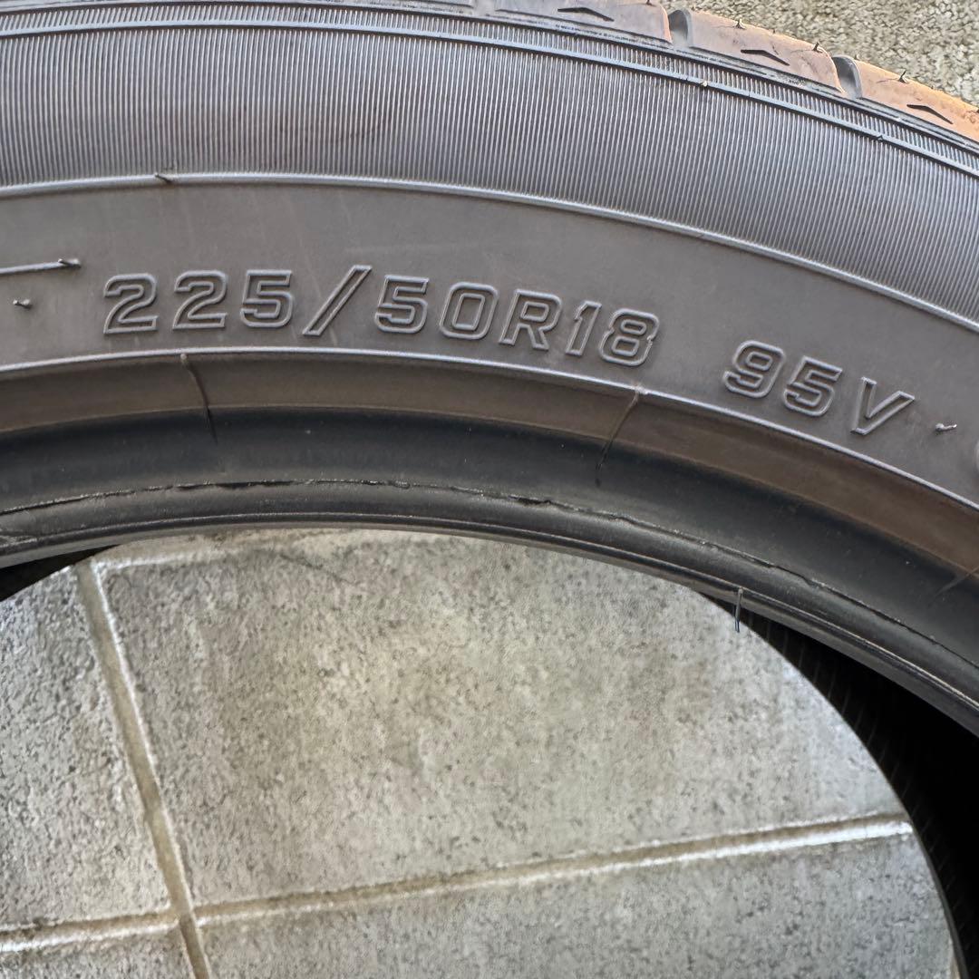 広島 DUNLOP 18インチ 225/50R18 タイヤ RV505