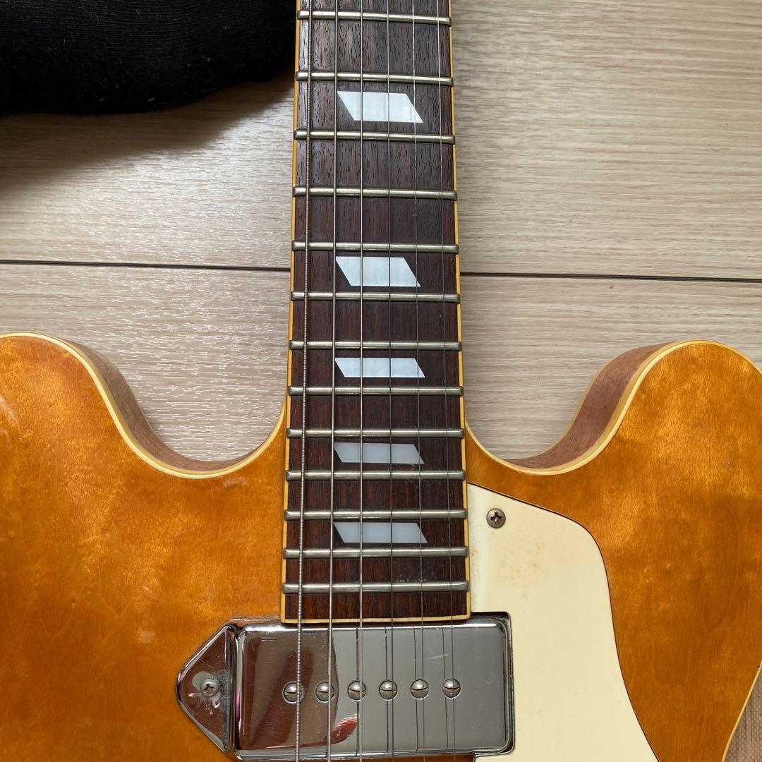 m*4様 Epiphone Casino ナチュラル セミホロウ エレキギター