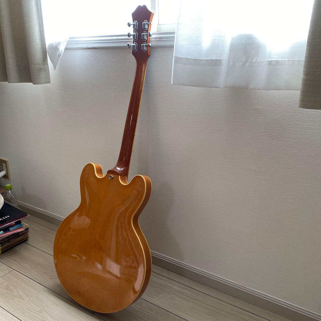 m*4様 Epiphone Casino ナチュラル セミホロウ エレキギター