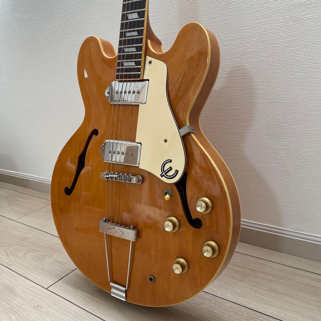 m*4様 Epiphone Casino ナチュラル セミホロウ エレキギター