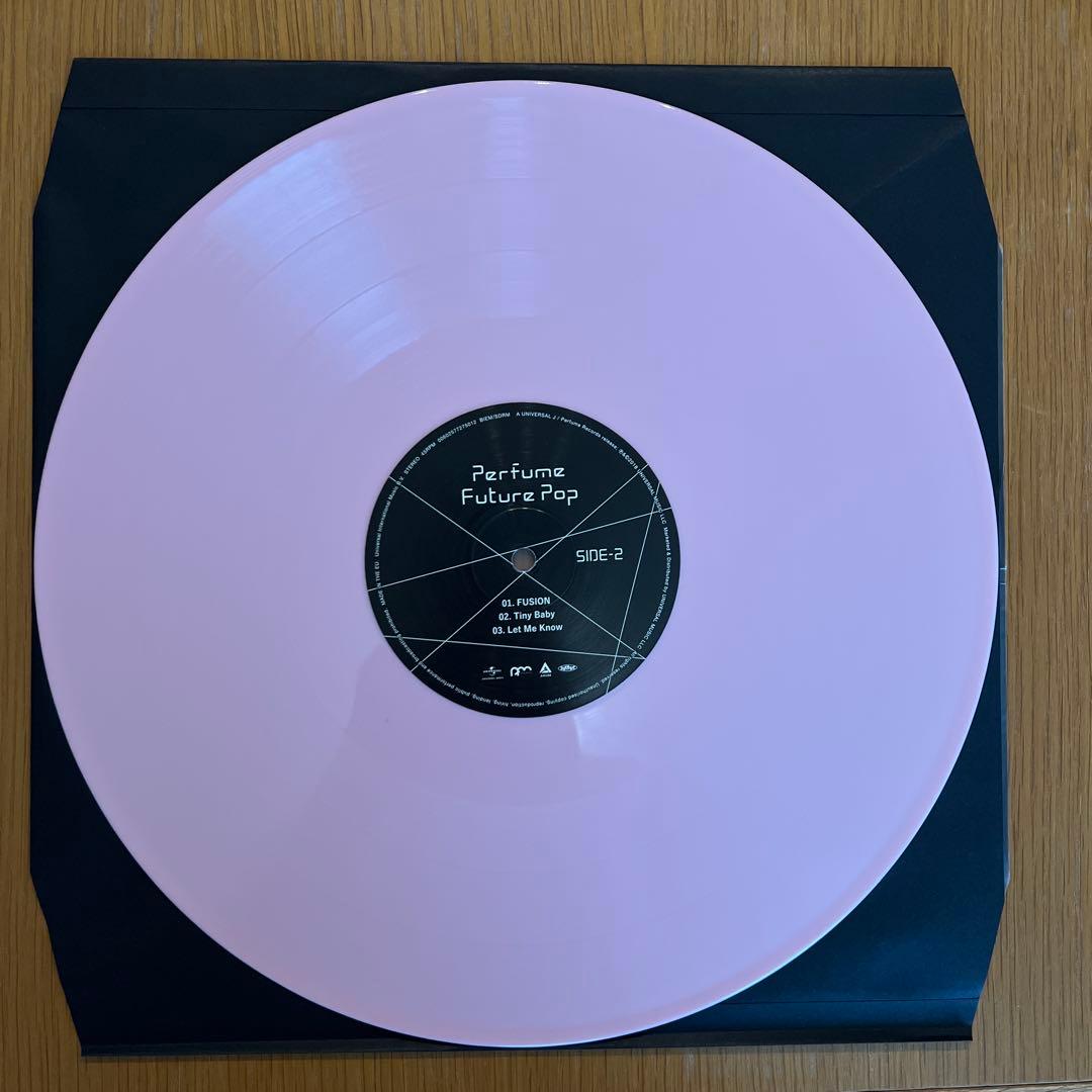 美品！Perfume Future Pop LPレコード