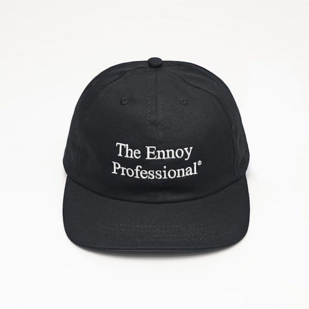 The Envoy Professional cotton cap 黒BLACK
