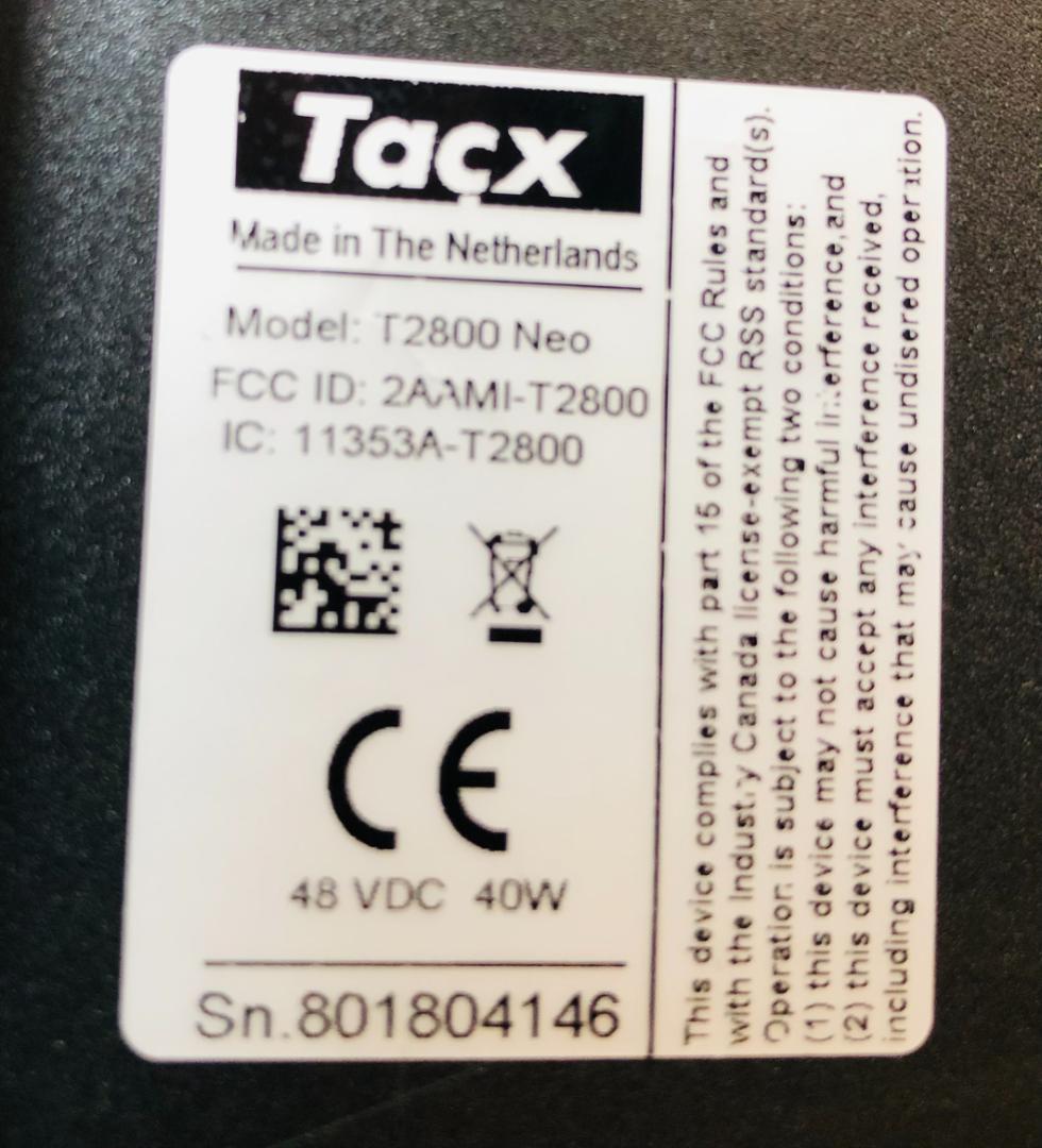 ま*ん様 Tacx NEO smart T2800 トレーナー スプロケット付