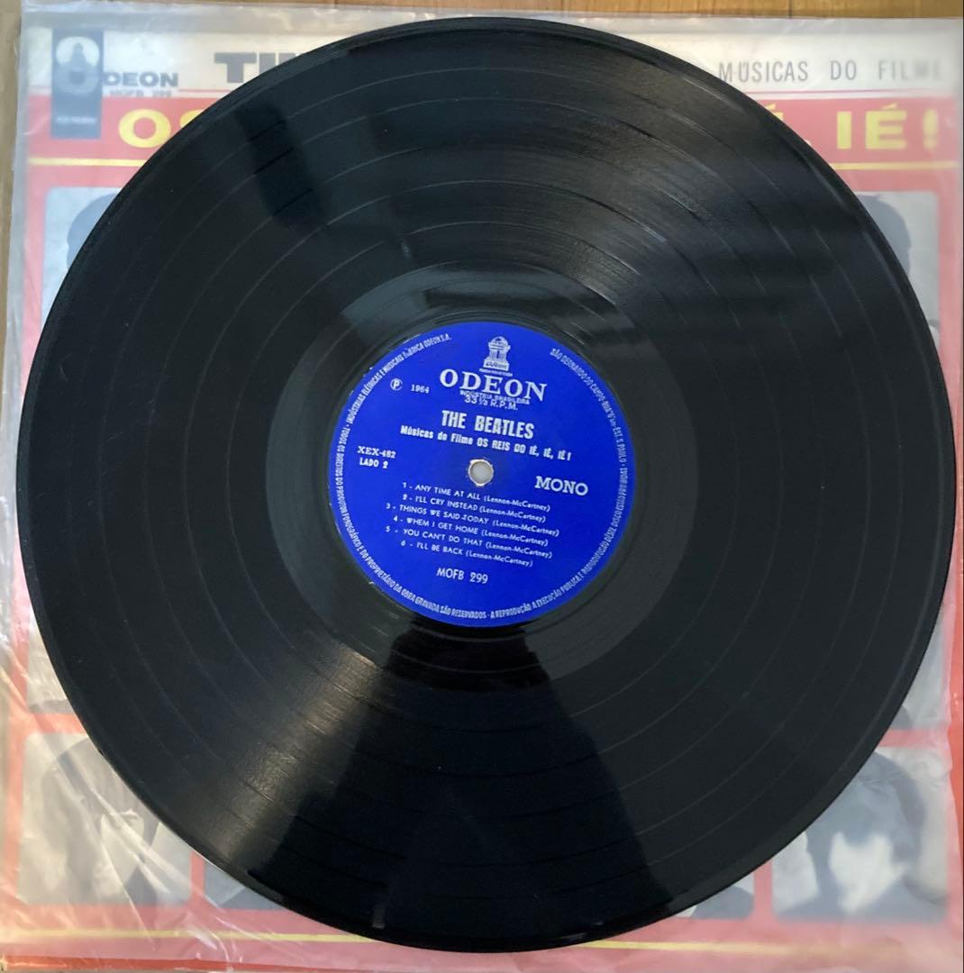 稀少ブラジル1stモノラルBeatlesハードデイズナイトビートルズレコード